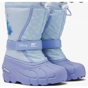 Sorel Kids Disney x Flurry Frozen 2 Elsa Edition Boots Toddler size 9 NWOT